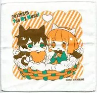 【うたの☆プリンスさまっ♪】マイクロファイバーハンカチ 愛島セシル＆七海春歌(ちまき) SUPER COMIC CITY 関西18/おいなり＠