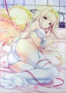 [Melon chan] A3 microfiber towel yellow watermelon (芦俊) Character1 2016 / Melon books