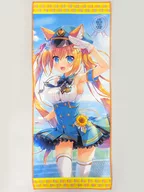 【オリジナル】駅長おおかみさんマイクロファイバータオル(あめとゆき) C94/あめ のち ゆき