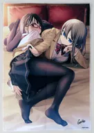 [Original] B3 Microfiber Towel (Kiseki Himura) Kuro Tights Exhibition / Tora no Ana