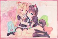 【艦隊これくしょん～艦これ～】ブランケット 夕立＆時雨(ペイント娘) /強熱残分