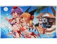 【東方Project】ブランケット 「Summer rhyTHm 夏がきたよ!!」 レミリア・スカーレット＆フランドール・スカーレット＆十六夜咲夜(kirero) /bunny rhyTHm×Crest