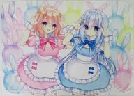 【ご注文はうさぎですか?】特大もふもふブランケット ココア＆チノ(ららな) C101/rarana.