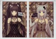 【オリジナル】ファスナーポーチ ショコラ＆バニラ(さより) C80/NEKO WORKs