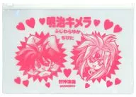 【封神演義】ファスナーポーチ 太公望＆楊ゼン(ふじわらゆか＆ちびた) 2000/明治キメラ