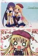 [Clover Day] A4 Clover Days Zipper Bag 鷹倉 杏鈴 & 鷹倉 Anri C87/trueblue