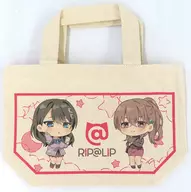 【オリジナル】ランチトート 有栖川優那＆有栖川優里(水原優) /Rip＠Lip