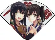 【艦隊これくしょん ～艦これ～】クリア扇子 赤城＆加賀(天堂樹) C86/天堂紙 特典