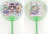 [Proyecto Oriental] Uchiwa Hakurei Reimu & Kirisame Marisa & 東風谷 Sanae (Masa Fujieda) / Masa ATORIE