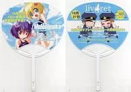 【よろず】両面うちわ レモンちゃん＆ブラックれもん＆はれんちズ C72/メロンブックス