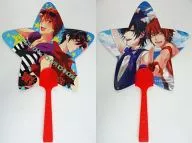 【うたの☆プリンスさまっ♪】星型うちわ 一十木音也＆一ノ瀬トキヤ(椎田＆ウメコ) C82/いちにのさん!＆2ND RULEBOOK