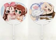 【アイドルマスター】伊織 うちわ 水瀬伊織＆高槻やよい(けきょ＆冬月海) C72/けきょけきょほけきょ＆Billion Death