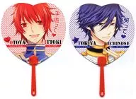 【うたの☆プリンスさまっ♪】非公式アイドルうちわ 一十木音也＆一ノ瀬トキヤ(紙屋くり子＆小鳥遊アイ) ラヴコレクション2011/TIGHTROPE＆hail stone*＆Sweeping
