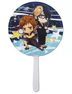 【K】うちわ 伏見猿比古＆八田美咲(ショキル) KENKAっぷる/SHOKILL