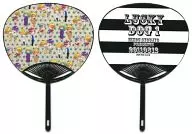 【ラッキードッグ1】ミニうちわ CR-5(明智アキ) C80/飛行少女