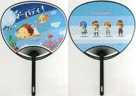 【TIGER＆BUNNY】フルカラー両面うちわ 鏑木・T・虎徹＆バーナビー・ブルックスJr.(十萌) C86/七花庵