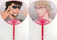 【TIGER＆BUNNY】顔面うちわ 鏑木・T・虎徹＆バーナビー・ブルックスJr.(矢吹) C86/ペニーロイヤル
