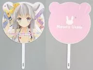 【オリジナル】耳付きうちわ(榎本ひな) C84/mizuiroうさぎ