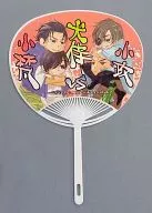 【戦国BASARA】ミニうちわ 伊達政宗＆片倉小十郎(月見きこ) C76/犬侍