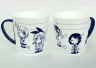 【ニセコイ】プラスティックマグカップ 千棘＆小咲＆誠士郎＆万里花(溝口ケージ) COMIC1☆7/NtyPe