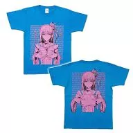 [MONSTER HUNTER] Gabble x Breast T-Shirt Blue M Size (Aruchu Kizuki) Micku Treasure 20 / Udon and Others