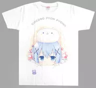 【ご注文はうさぎですか?】Tシャツ ホワイト Lサイズ チノ(さんた茉莉) サンシャインクリエイション2015SUMMER/Santa☆Festa!