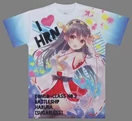 【艦隊これくしょん～艦これ～】フルグラフィックTシャツ Lサイズ 榛名(佐糖アメ) C90/SUGARLESS