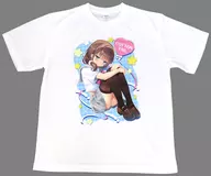 【オリジナル】こずえちゃんドライメッシュTシャツ ホワイト XLサイズ(なのはなこひな) C106/cottontail