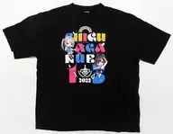 【オリジナル】オーバーサイズTシャツ 黒(千種みのり) 千種みのり個展 ちぐさ学園1年3組/ちぐさ園＆pixiv WAEN GALLERY
