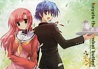 【ハヤテのごとく!】クリアポスター 綾崎ハヤテ＆桂ヒナギク C74/A・M・R(Akane Makes Revolution)