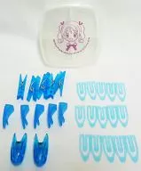 【オリジナル】クリアカラークリップセット(雪村理子) /Flower Crown 