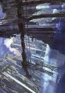 【オリジナル】A4ポスター 古代湖通り抜け(K.Kanehira) /futuristic impression