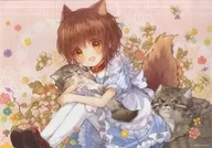 [Original] A3 Clear Poster Manu Renko (Ito Hachi) Winter Cat Tour Fair / Toranoana Specials