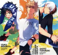 [MY HERO ACADEMIA] Clear Poster Set Midoritanidehisa & Shoto Todoroki & Katsuki Bakugo C96/lapin