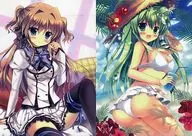 【YOZU】A3清晰海报SET濑名爱理&東風谷早苗(Azumi一树)C84/Come Through