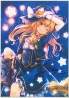 [直筆サイン入り]【東方Project】A3イラストフィルム 霧雨魔理沙(くれ～ぷ) /comプランニング