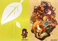 【世界樹の迷宮】A2ポスター(四つ折) 麹塵の糸(さがのあおい) C79/AQUA-BRAND 特典