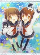 【艦隊これくしょん～艦これ～】B2タペストリー 電＆雷＆暁＆響(池上茜) 砲雷撃戦!よーい!六戦目!/A・M・R(Akane Makes Revolution)