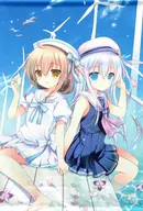 【艦隊これくしょん～艦これ～】B2響＆電マリンタペストリー(シロガネヒナ) こみっく★トレジャー24/MILK BAR