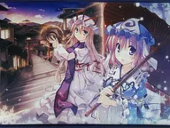 【東方Project】B1横型タペストリー 八雲紫＆西行寺幽々子(T-RAy) 第10回博麗神社例大祭/PIN-WHEEL