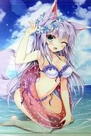 [Original] B2 Mizuasobi Kitsune Musume Tapestry (立羽) C90/Marvelous Grace