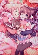 【魔法少女まどかマギカ】B2winterほむまどタペストリー 鹿目まどか＆暁美ほむら(山田あこ) C89/CITRON