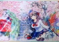 【オリジナル】B2タペストリー 絵柄A(keepout) keepoutイラスト展 大好きです。/strawberry★skeleton＆とらのあな