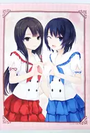 【オリジナル】B2タペストリー 青山澄香＆白峰莉花(珈琲貴族) /K-BOOKS