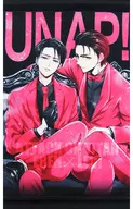 【進撃の巨人】A4タペストリー エレン・イェーガー＆リヴァイ(まいね) 第20回壁外調査博/UNAP!