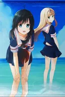 【艦隊Collection~艦娘~】B2掛畫時雨&夕立西海之曉9/甜食黨