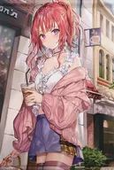 [Original] A3 Tapices Momoko Momoko Illustration Exhibition / sashimi Nekoya & pixiv WAEN GALLERY