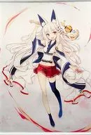 【オリジナル】きつね娘布タペストリー(天夢森流彩) C96/和