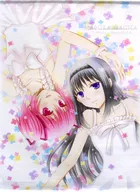 【魔法少女まどか☆マギカ】ほむまどタペストリー 鹿目まどか＆暁美ほむら(紅守りひな) C89/RED HEART