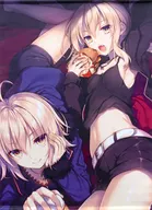 【Fate シリーズ】B2タペストリー セイバーオルタ＆ジャンヌ・オルタ(遠坂あさぎ) COMIC1☆11/AliceSyndrome